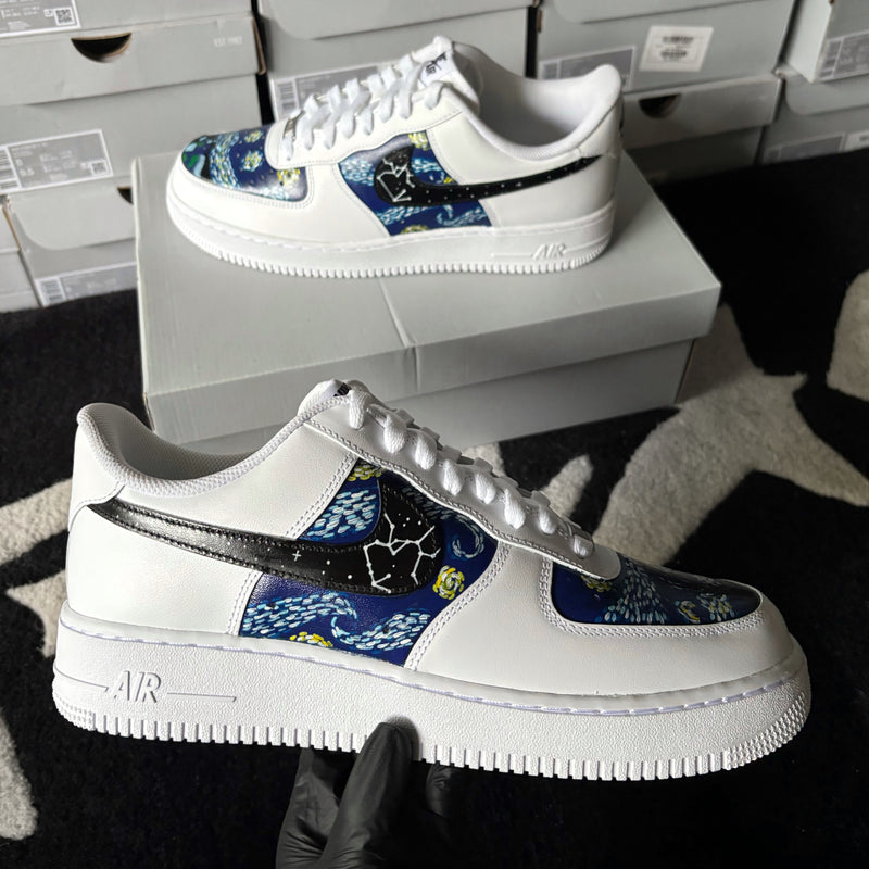 Nike Air Force 1 x Starry Night