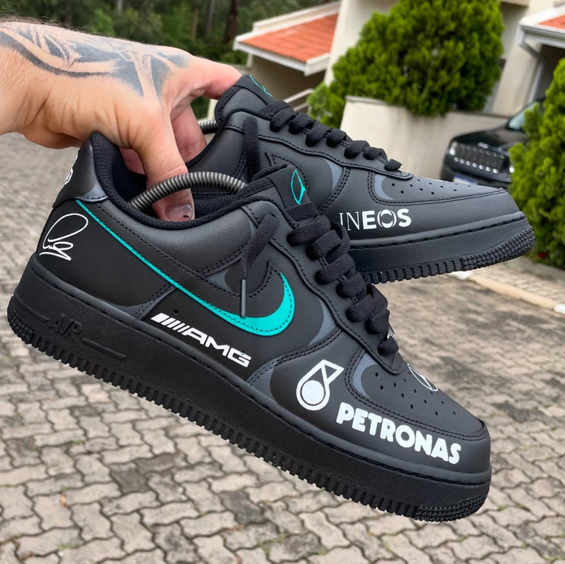 Nike Air Force 1 x Mercedes AMG F1 Custom