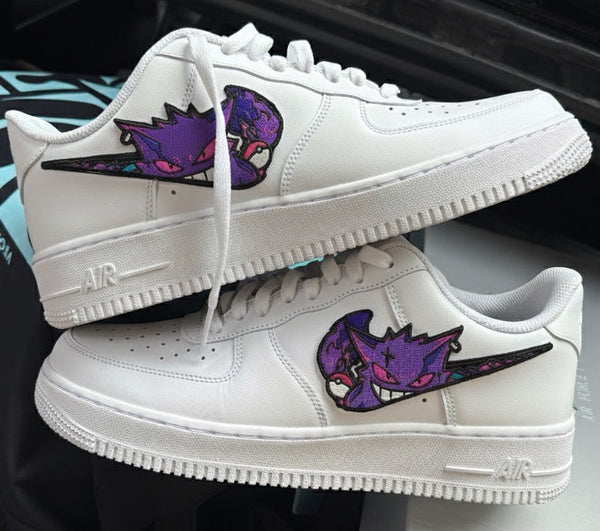 Nike Air Force 1 x Gengar Swoosh