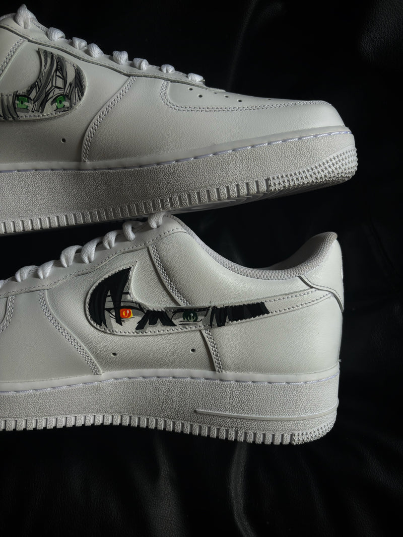 Nike Air Force 1 x Demon Slayer: Kimetsu no Yaiba (Kanroji × Iguro)