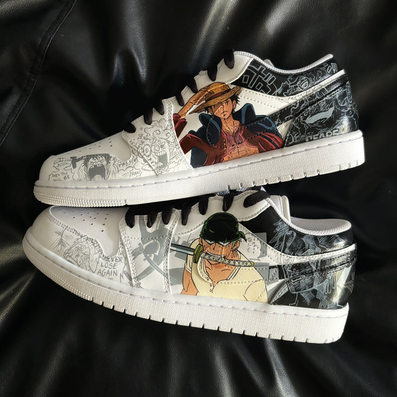 Nike Air Jordan 1 Lows x Luffy x Zoro