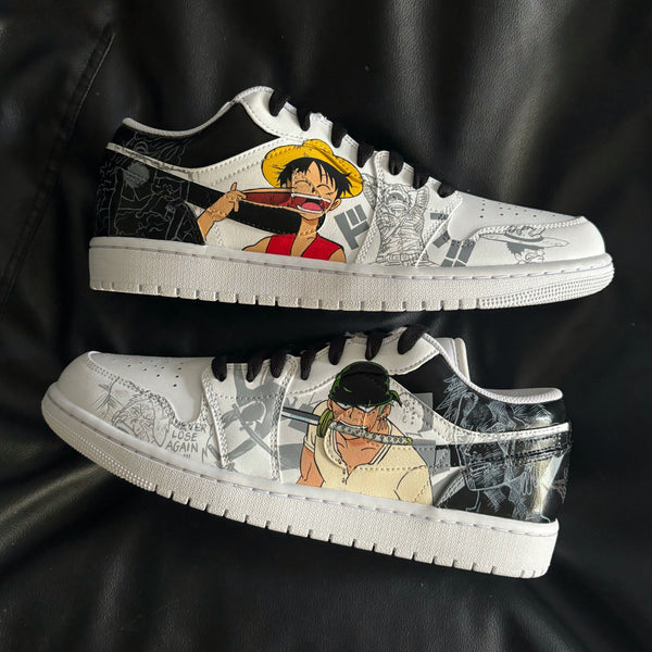 Nike Air Jordan 1 Lows x Luffy x Zoro