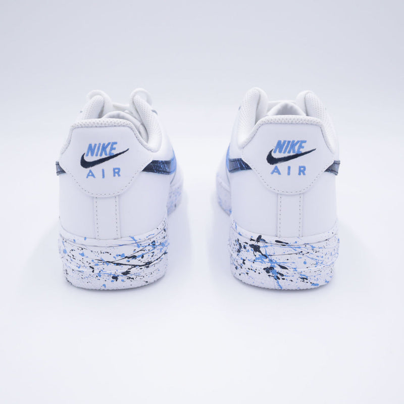 Nike Air Force 1 x Blue Gradient Splash