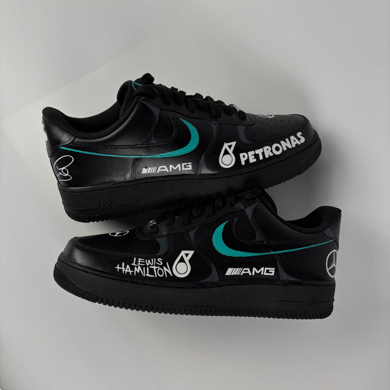 Nike Air Force 1 x Mercedes AMG F1 Custom