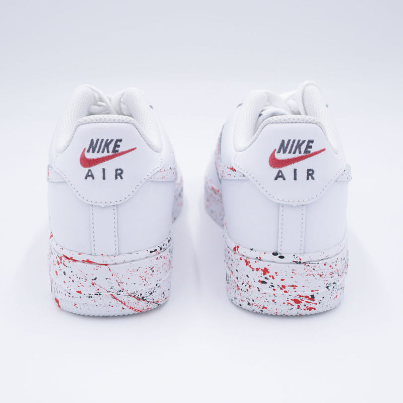 Nike Air Force 1 x Red Splatter