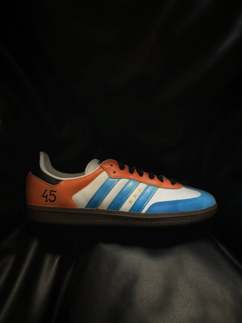 Adidas Sambas x Indian Cricket Theme Custom