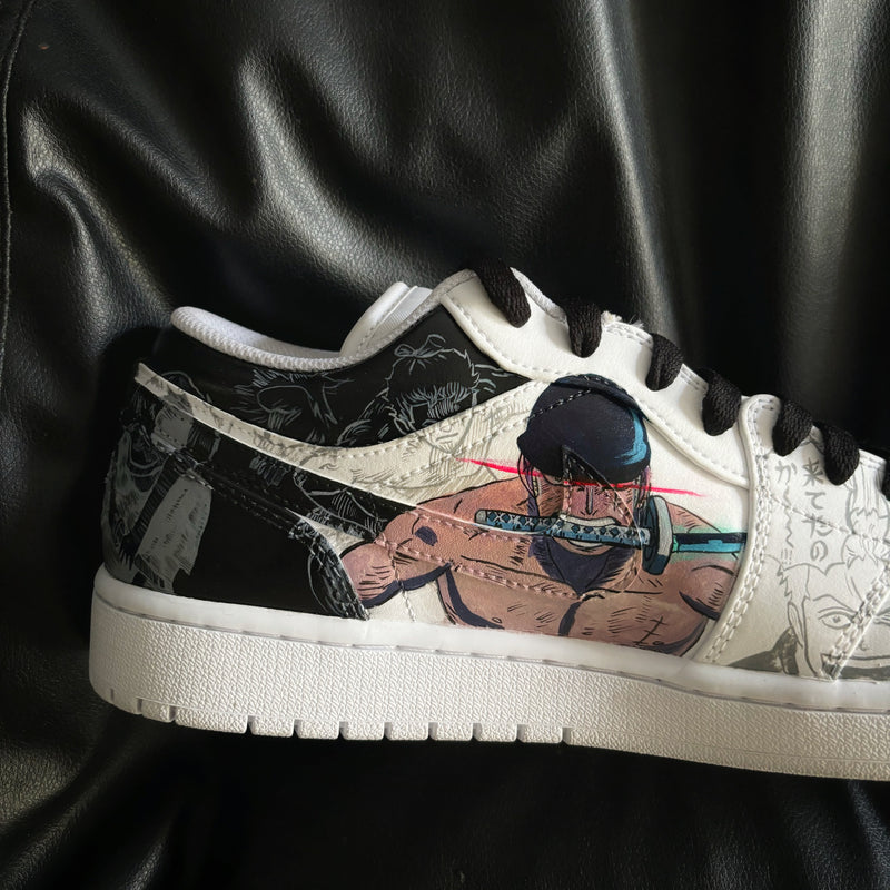 Nike Air Jordan 1 Lows x Luffy x Zoro