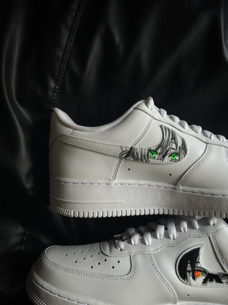 Nike Air Force 1 x Demon Slayer: Kimetsu no Yaiba (Kanroji × Iguro)