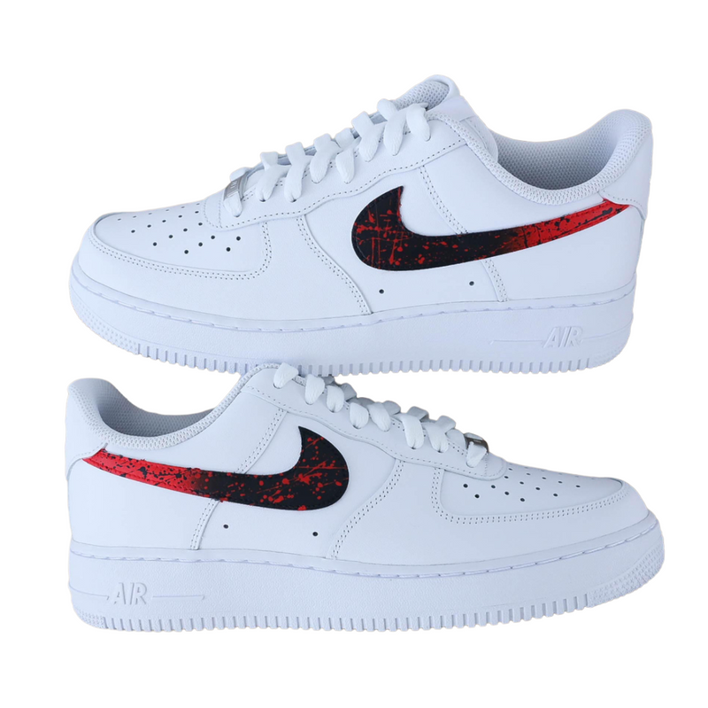 Nike Air Force 1 x Red Gradient Splash