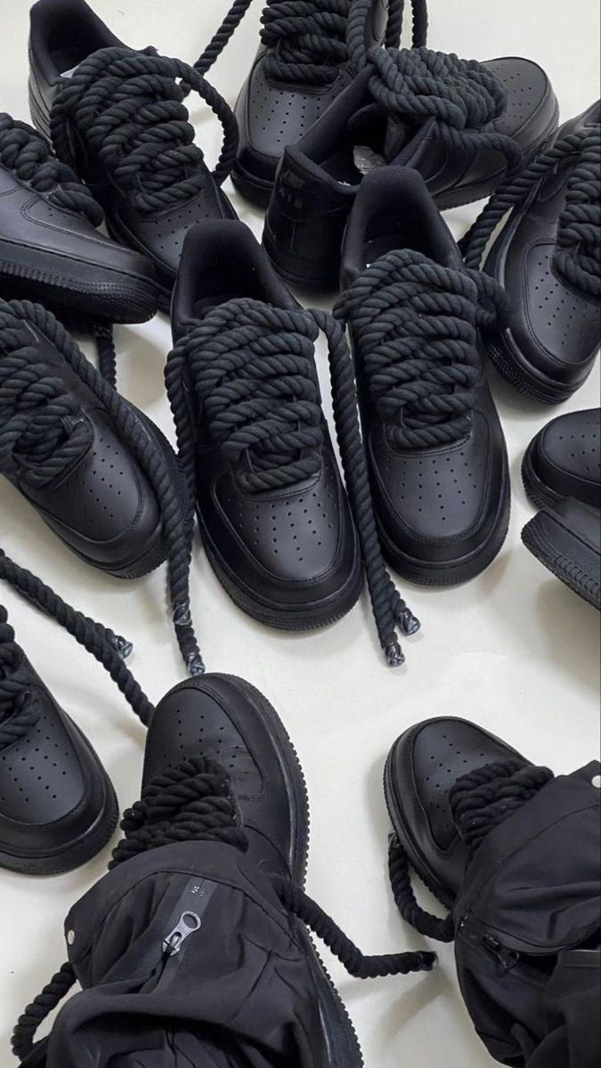 Chunky Rope Laces For Sneakers