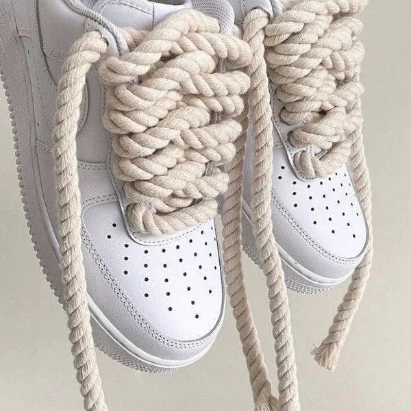 Chunky Rope Laces For Sneakers