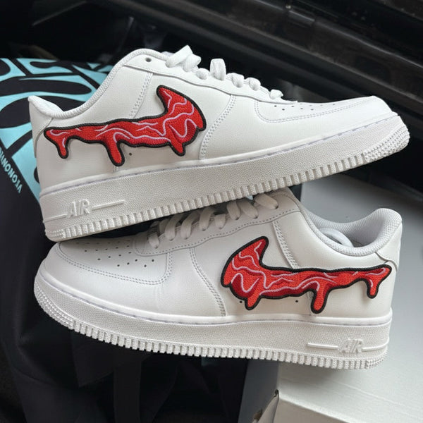 Nike Air Force 1 x Blood Swoosh