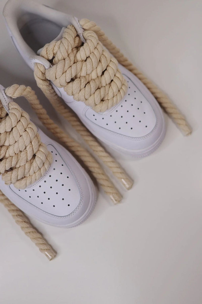 Nike Air Force 1 x Rope Laces - Biege