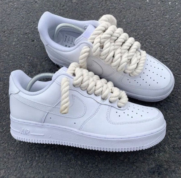 Nike Air Force 1 x Rope Laces - Biege