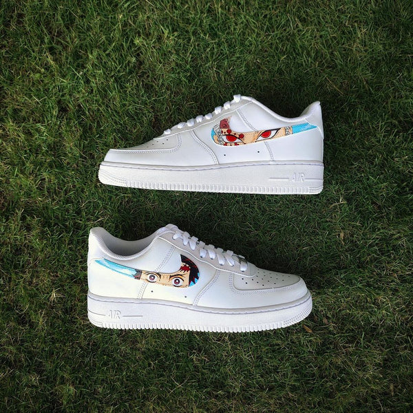 Nike Air Force 1 x Tengen Uzui x Tanjiro Eyes