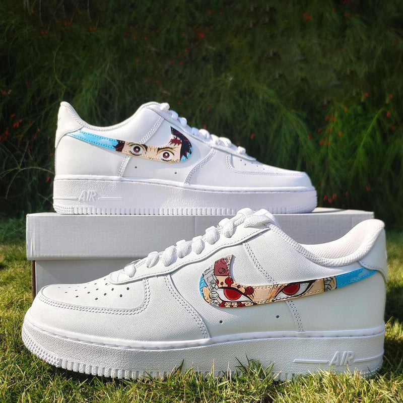 Nike Air Force 1 x Tengen Uzui x Tanjiro Eyes