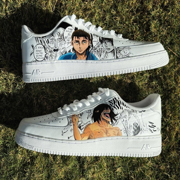 Nike Air Force 1 x Levi x Titan ( attack on titan )