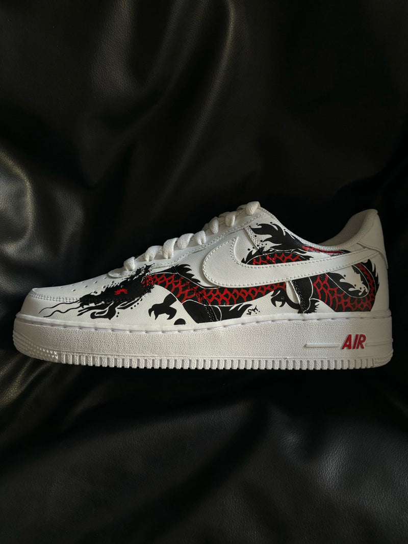 Nike Air Force 1 x Mismatched Dragon