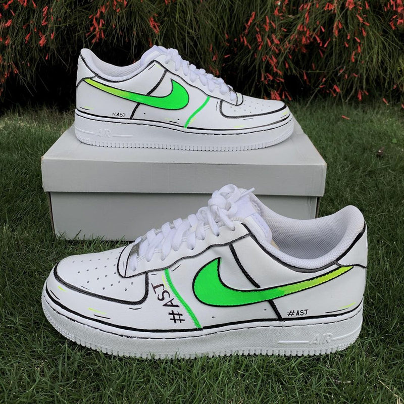 Nike Air Force 1 x Neon Gradient
