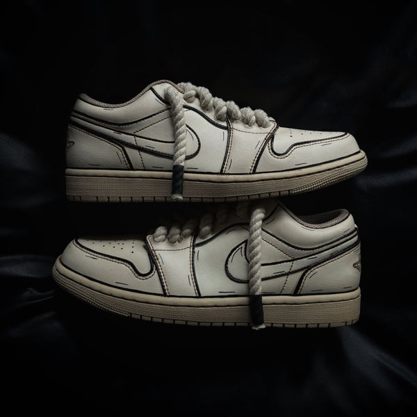 Nike Air Jordan 1 Lows x Cartooned Coffee