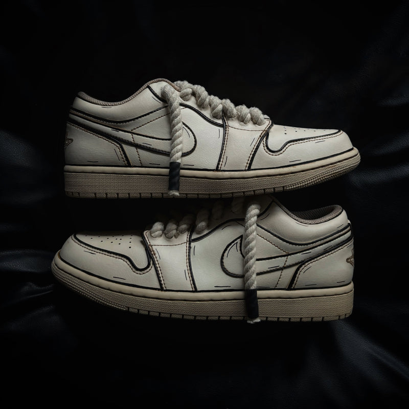 Nike Air Jordan 1 Lows x Cartooned Coffee