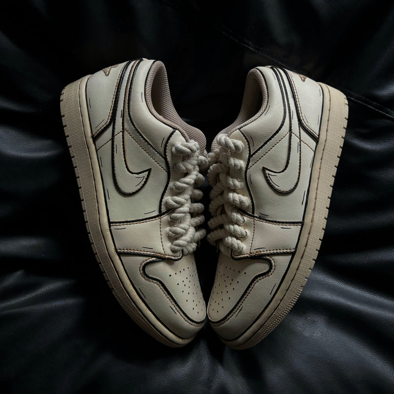 Nike Air Jordan 1 Lows x Cartooned Coffee