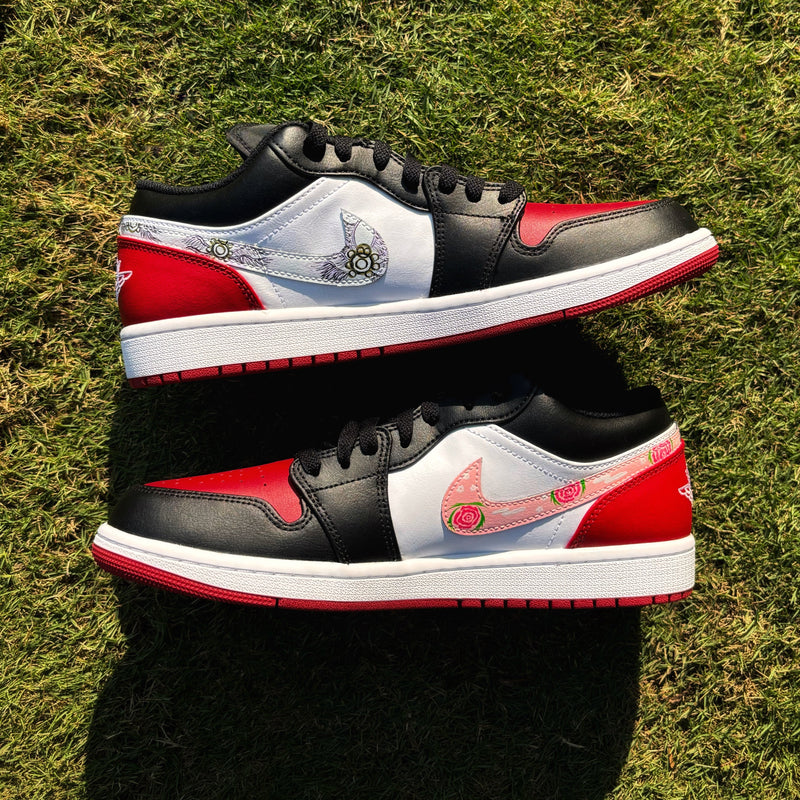 Nike Air Jordan Lows x Bleach