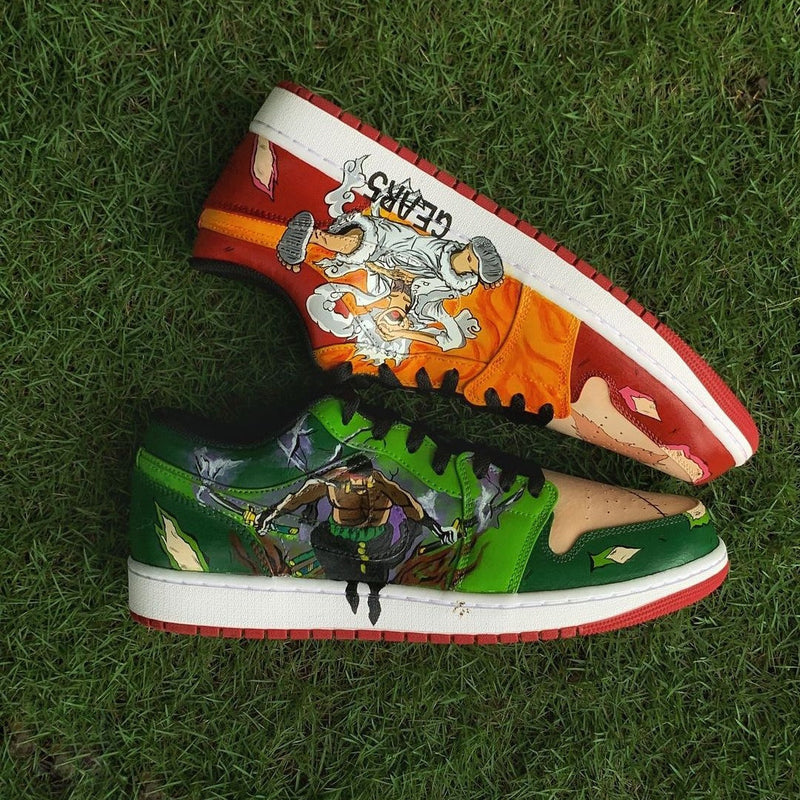 Nike Air Jordan 1 Lows x One Piece