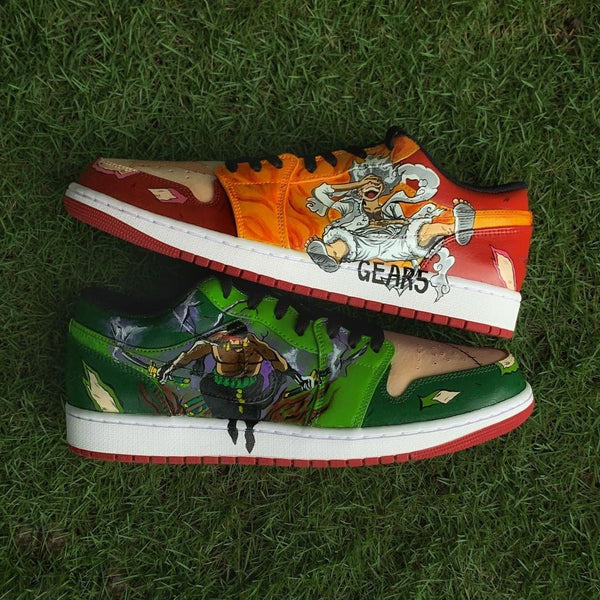 Nike Air Jordan 1 Lows x One Piece