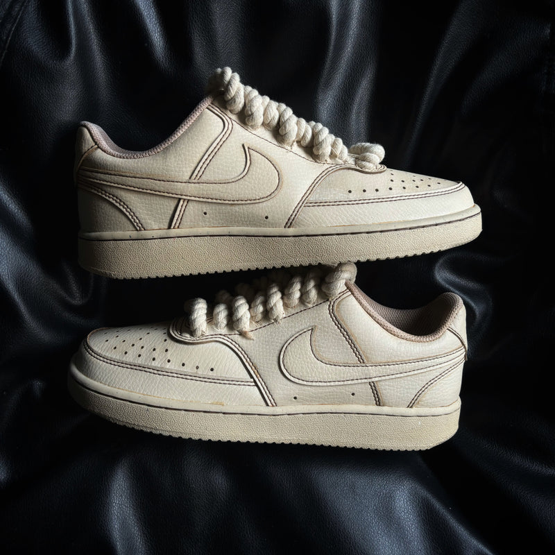 Nike Court Vision x Coffee (Rope Laces)
