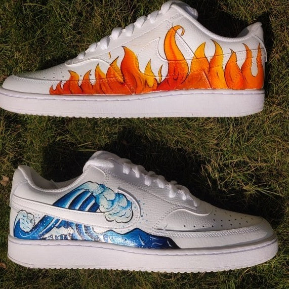 Nike Court Vision x Fire and Water