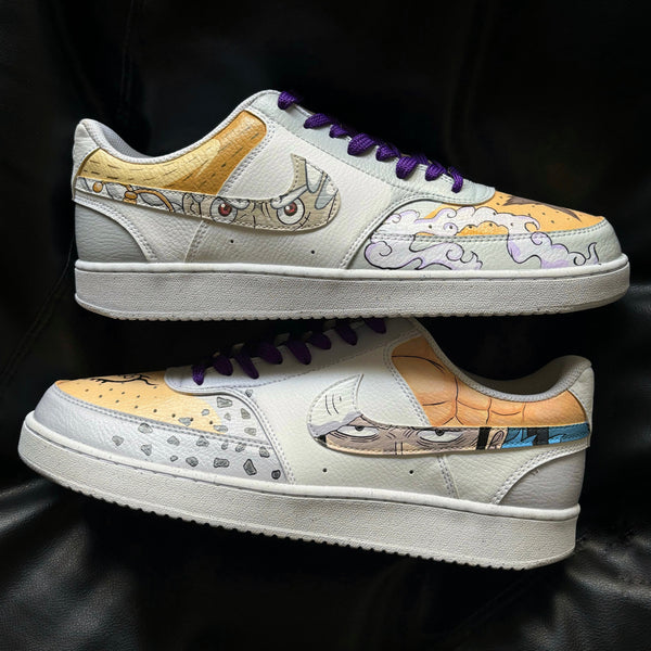 Nike Court Vision x Luffy Gear 5 x Law