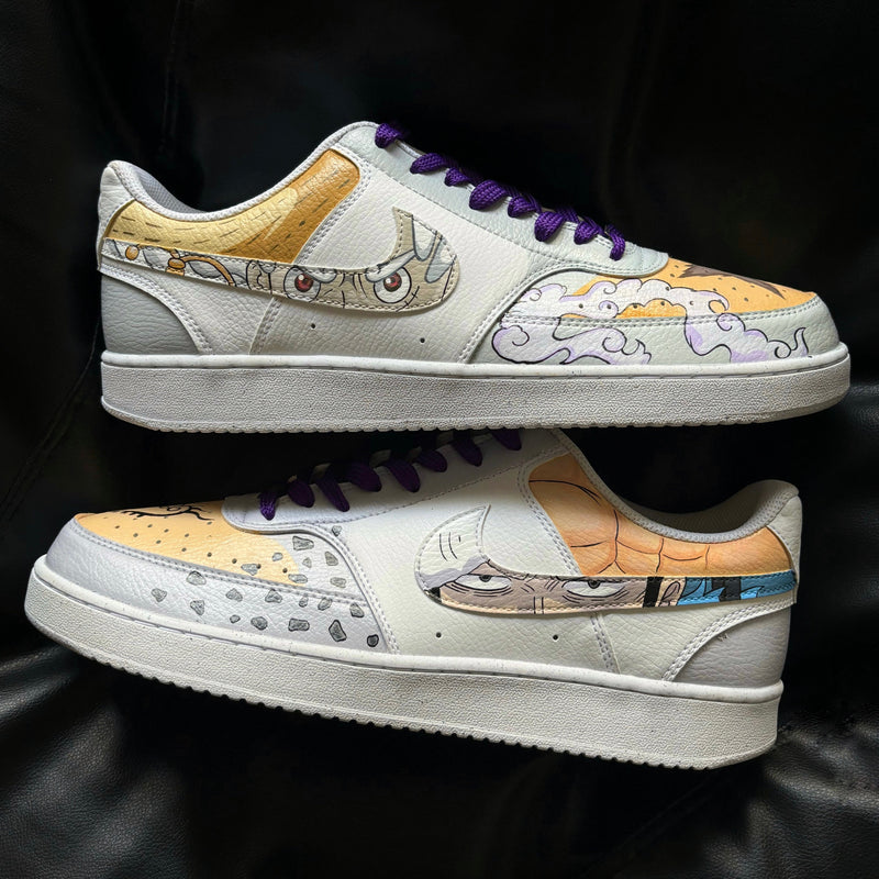 Nike Court Vision x Luffy Gear 5 x Law