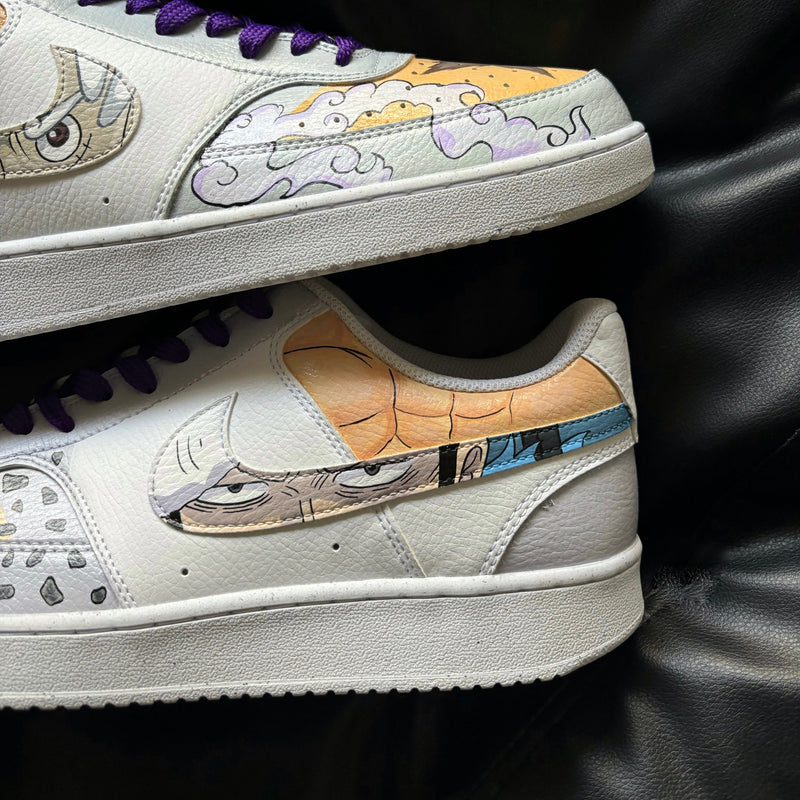 Nike Court Vision x Luffy Gear 5 x Law