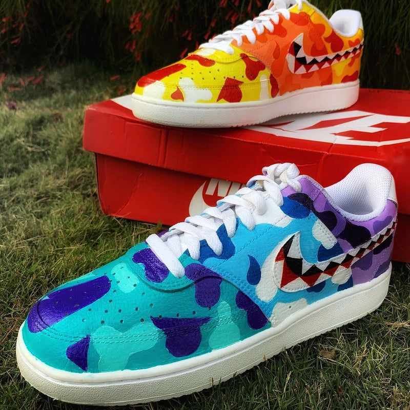 Nike Court Vision x Reversed Mismatched